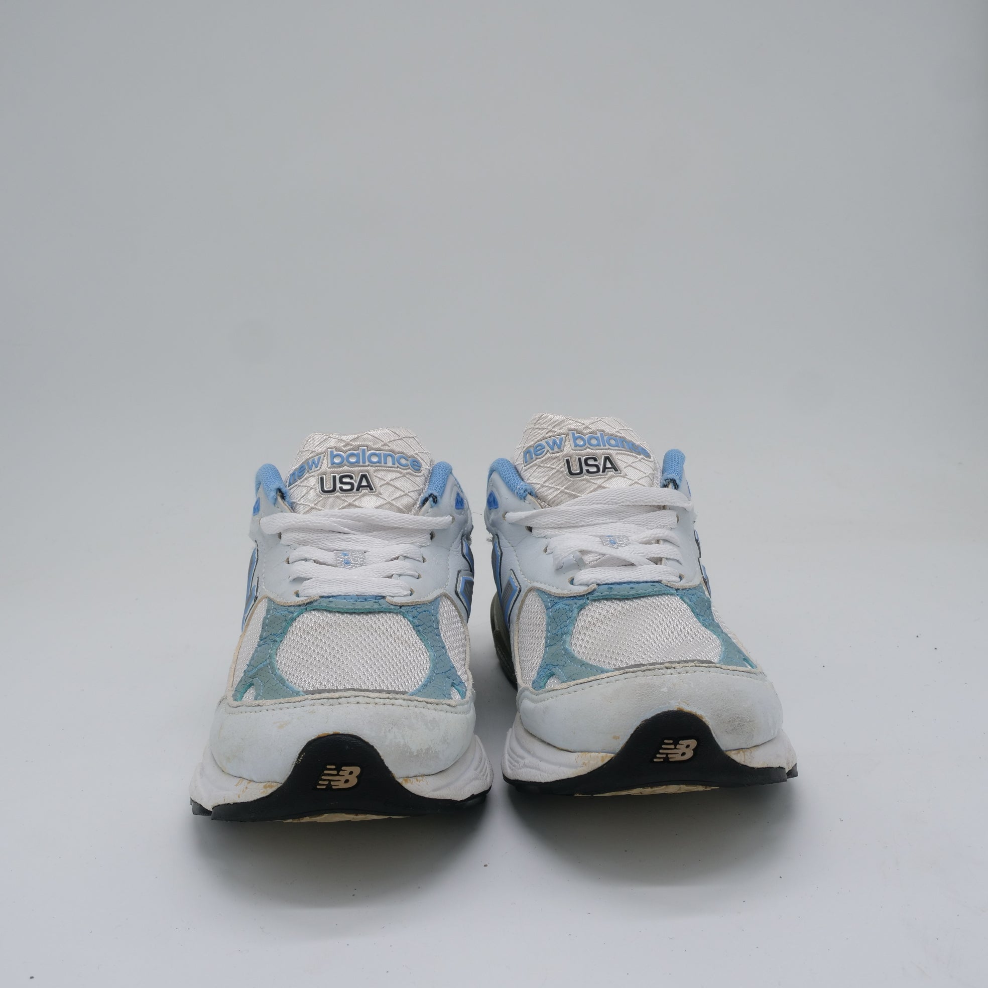 New Balance 990v3 White Baby Blue - EU 36