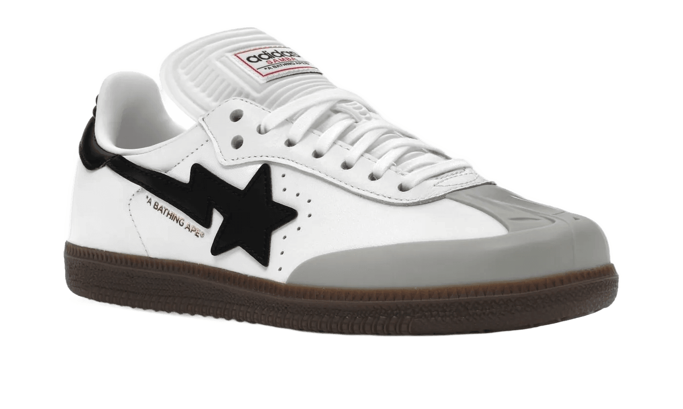 Adidas Samba Bape White Black Gum - JR9245
