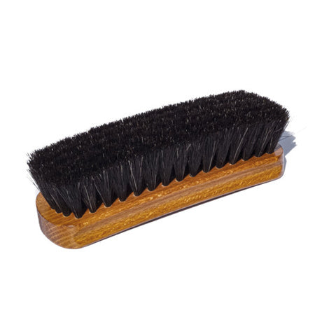 Brosse à chaussures en crin de cheval