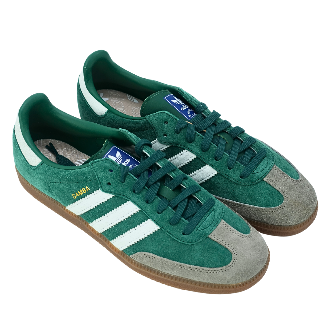 Adidas Samba OG Collegiate Green Gum Grey Toe