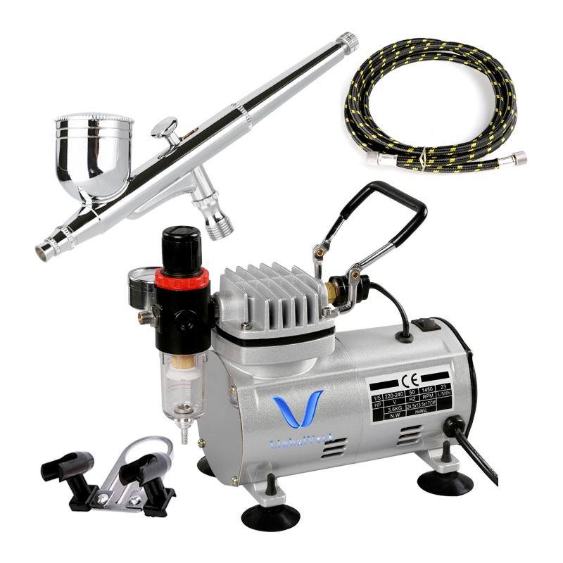Beginner Airbrush + Compressor Set