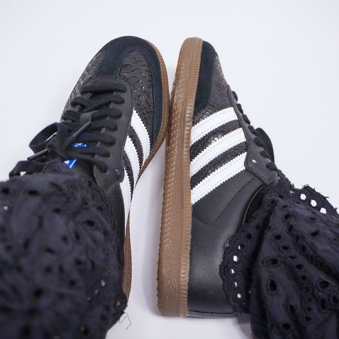 Black Viper - Adidas Samba Custom Sneakers