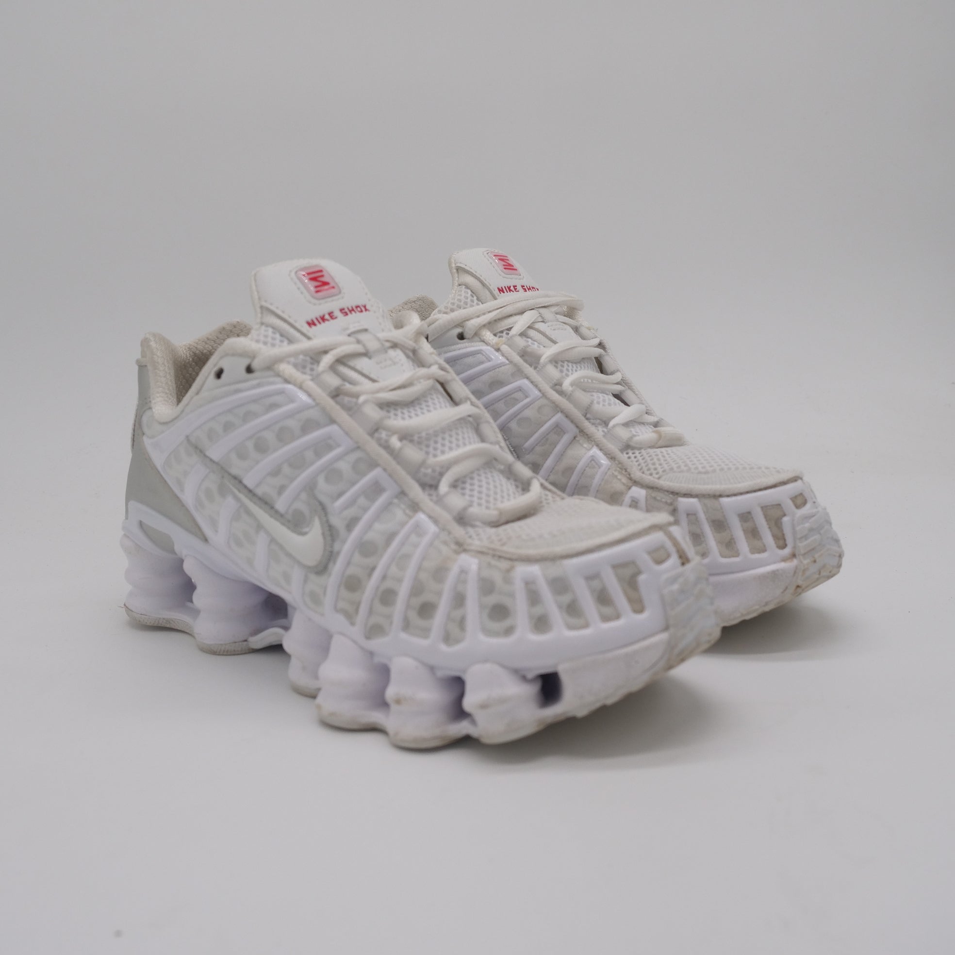 Nike Shox TL White Metallic Silver - EU 40