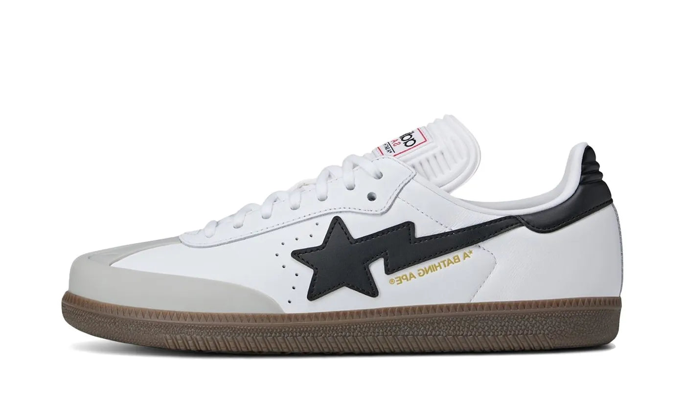 Adidas Samba Bape White Black Gum - JR9245