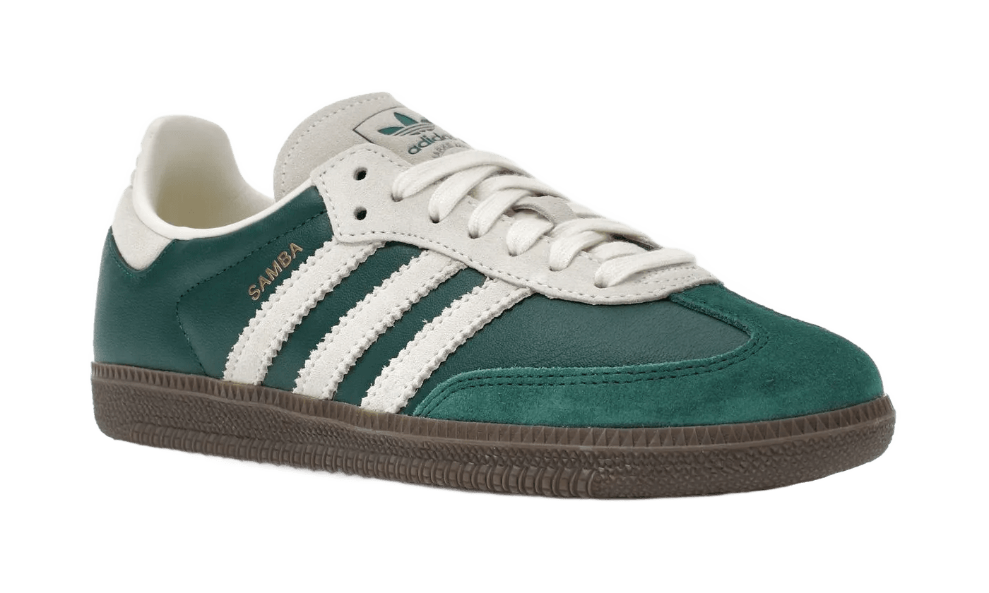 Adidas Samba OG Dark Green Beige - JH7862