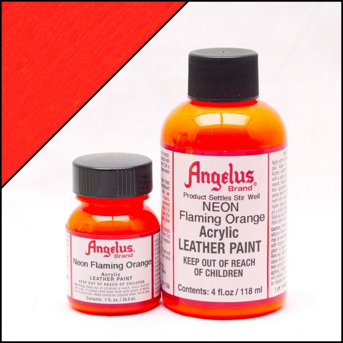 Angelus Flaming Orange Paint - NEON