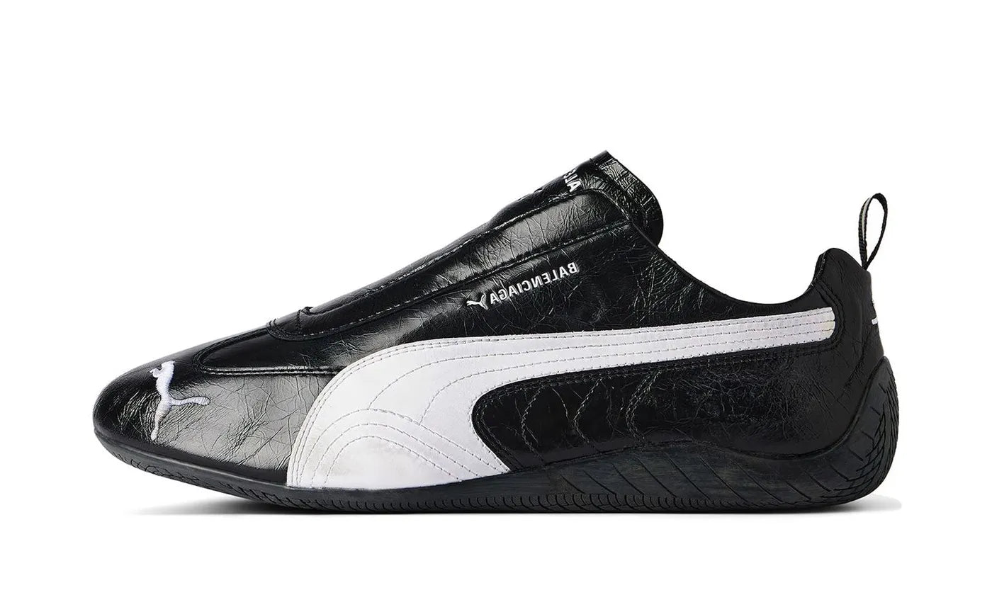 Balenciaga x Puma Speedcat Leather Black White - 847148 WSDSB 1090