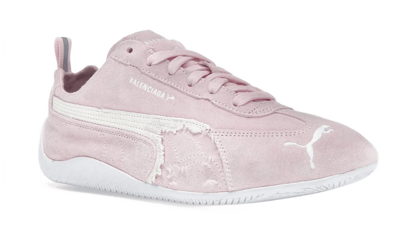 Balenciaga x Puma Speedcat Suede Distressed Pink White - 847146 WSDSD 5090