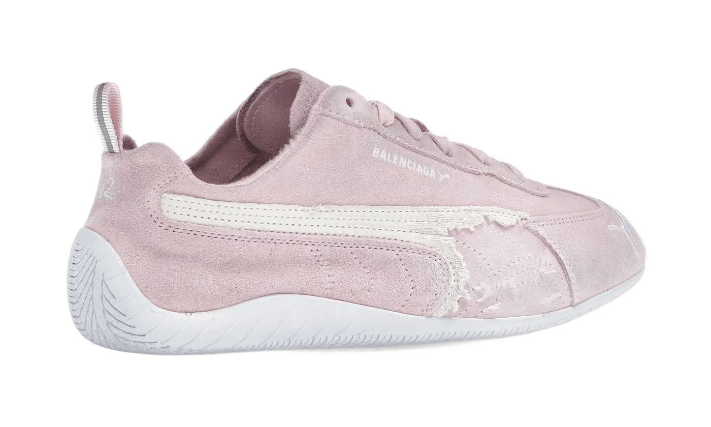 Balenciaga x Puma Speedcat Suede Distressed Pink White - 847146 WSDSD 5090