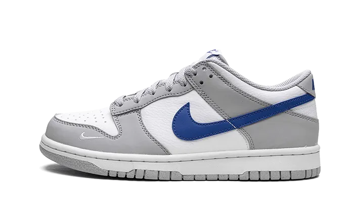 Nike Dunk Low Mini Swoosh Wolf Grey Game Royal - FN3878-001