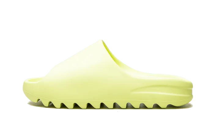 Adidas Yeezy Slide Glow Green (Restock Pair 2022) - HQ6447